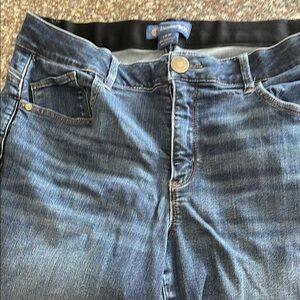 Denim&Co Women's High Rise Blue Jeans